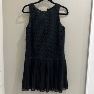 Black Pleated Dress - size 4